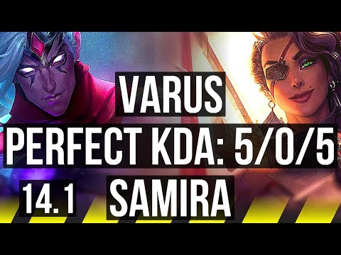 VARUS & Renata Glasc vs SAMIRA & Alistar (ADC) | 5/0/5 | KR Master | 14.1