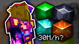 Is it worth mining gemstones for money in the Glacite Tunnels?... (Hypixel skyblock)
