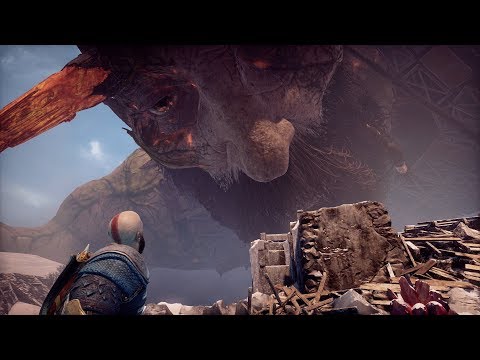 God of War PS4 - Baldur Final Boss Fight and Secret Ending (Give Me God of War Hard Difficulty) (4K)