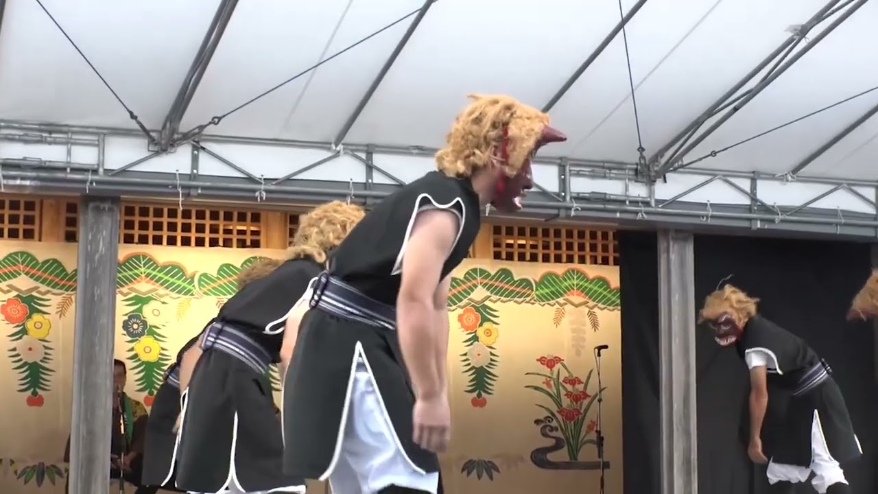 【伊江村】 西江上区民俗芸能｜ペンシマ｜しまじまの芸能祭演舞
