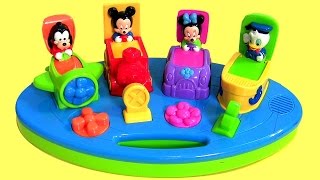 Disney Babies The Mickey Mouse Club Pop Up Pals Poppin' Toy with Goofy Donald Duck Minnie Mickey