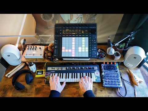 the perfect music making setup with NO COMPUTER