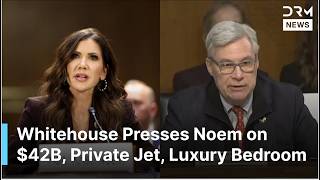 “Does It Have a Bedroom?” Whitehouse Grills Kristi Noem Over DHS Luxury Jet Purchase | AC1G