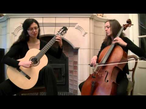 Jesu, Joy of Man's Desiring - Bach (Cello-Guitar Duo)