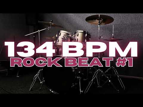 134 BPM - Rock Drum Beat - Loop 1