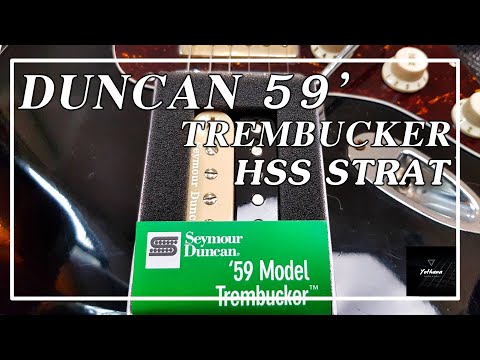 Seymour Duncan 59’ Trembucker hss Stratocaster