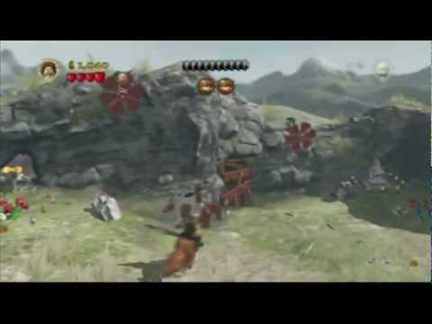 Lego Lord of the Rings Walkthrough - Part 12 - TTT - Warg Attack (Story Mode) 480p