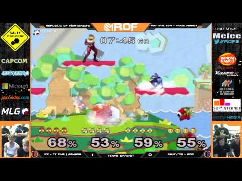 RoF#3 - Ice + CT EMP | Armada vs Salevits + Peki - SSBM Teams Bracket