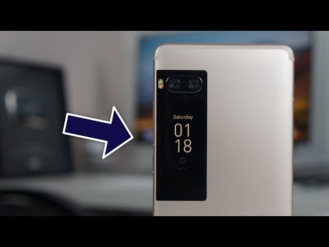 Un smartphone avec un écran au dos ! Video