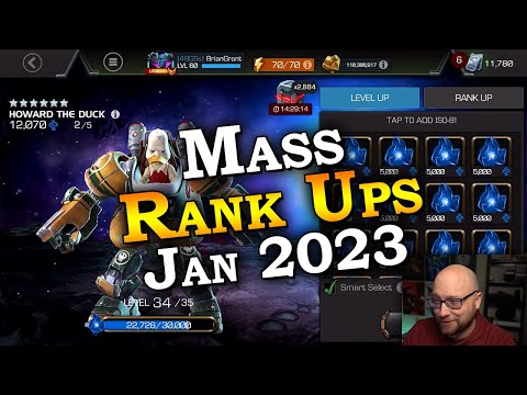 Mass Rank Ups - Jan 2023