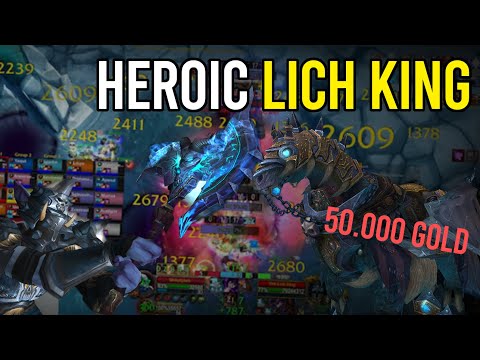 First HEROIC LICH KING On My Unholy DK Was Crazy