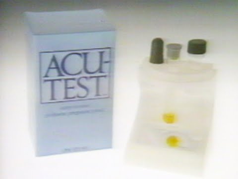 A 1979 at-home pregnancy test commercial