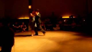 José Halfon  y Virginia Cutillo , en Zurich.