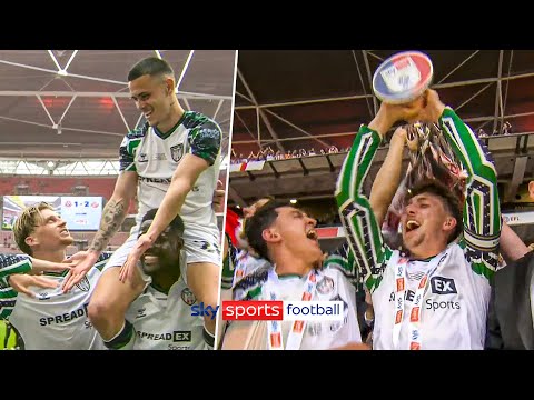 Sunderland full-time SCENES and trophy celebrations as they secure promotion to Premier League! 🏆