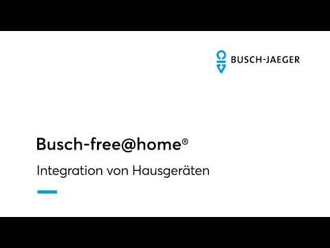 Busch free@home ｜ Einbindung von Hausgeräten Miele und HomeConnect