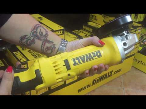 Угловая шлифмашина DeWALT DWE4277 (болгарка) - мощный инструмент