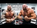 MASSIVE Shoulder Workout With BRIAN SHAW!!!