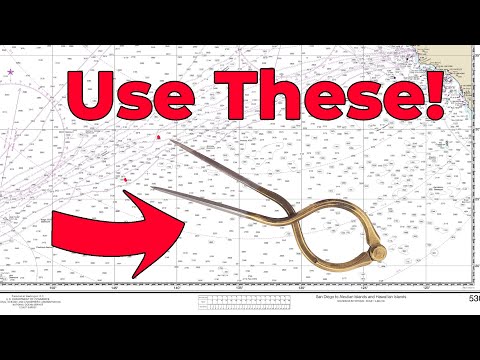 Chartwork Tutorial: How To Measure Distances On A Nautical Chart