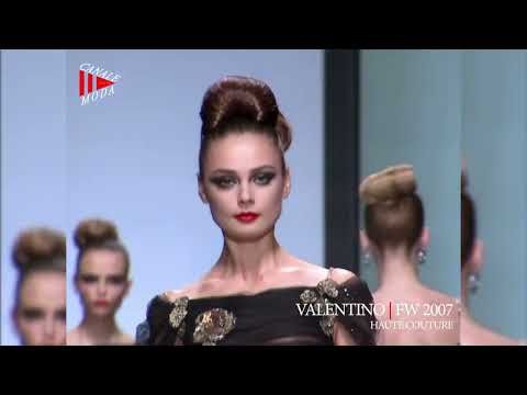 VALENTINO Haute Couture Fall Winter 2007 Paris 4K - Canale Moda