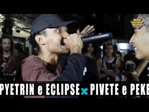 ECLIPSE e PYETRIN X PEKE e PIVETE - 1ª FASE - 186ª EDIÇÃO - Roda Cultural da Rocinha