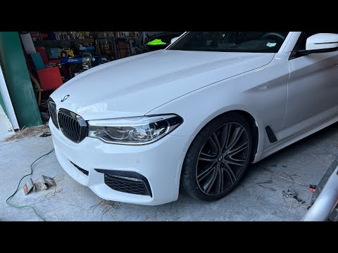 How To Install Front Lowering Springs on BMW 5 Series G30