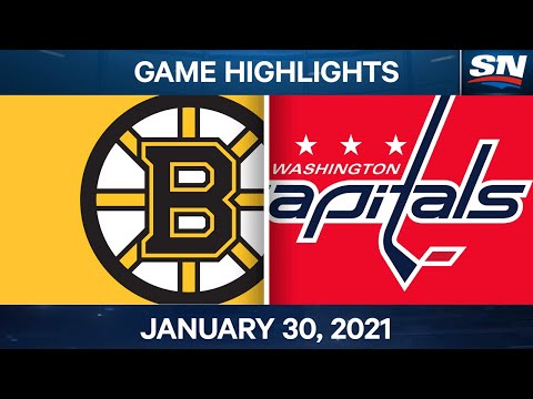 NHL Game Highlights | Bruins vs. Capitals - Jan. 29, 2021