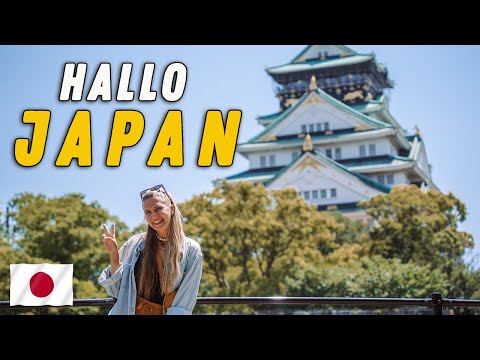 Unser erster Eindruck von Japan + Einreise Infos Osaka
