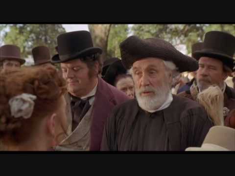 Jim and Huck Finn meets the Wilks-sisters for the first time