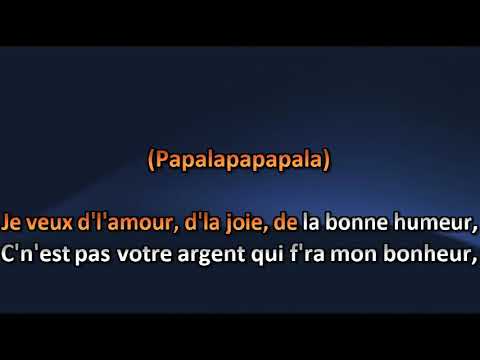 ZAZ - Je veux - Karaoke / Lyrics