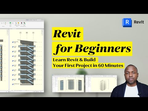 Learn Revit & Build Your First Project in 60 Minutes | Revit Tutorial for Beginners (Step-by-Step)