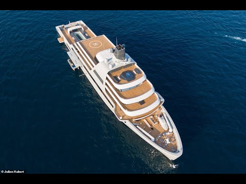 Roman Abramovich's £430million Solaris - the world's most expensive custom-made superyacht - is spot