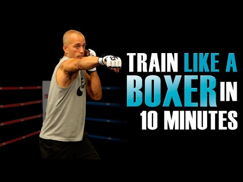 10 Minute SHADOW BOXING WORKOUT for Beginners at Home