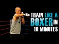 10 Minute SHADOW BOXING WORKOUT For Beginners At Home