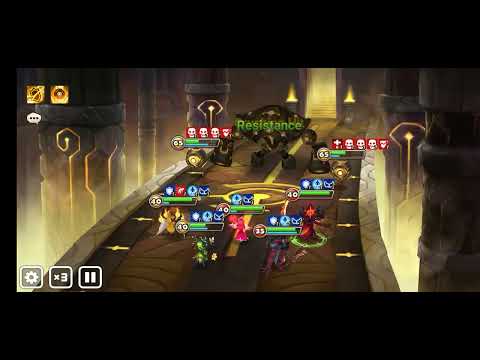 An easy idea to auto Fortress B10 with cheapest team.(Summoners War)