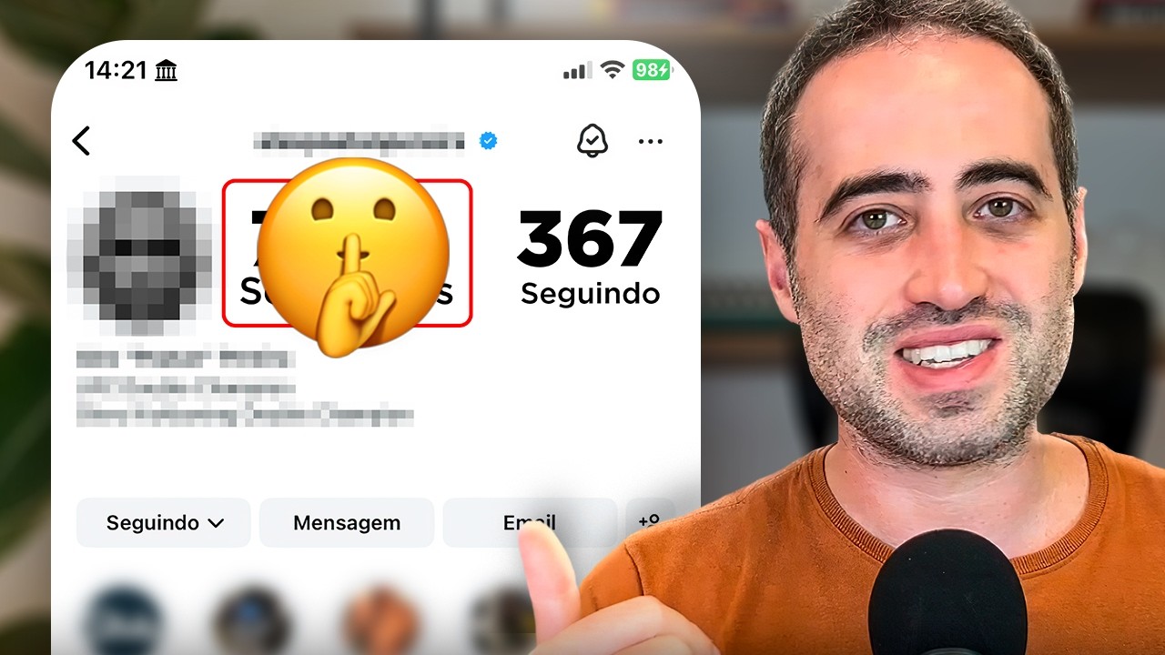 Número de seguidores não importa, mas isso sim