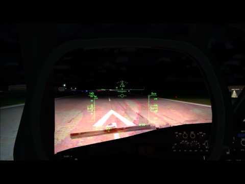 PMDG 737 NGX Night VFR Departure Demo