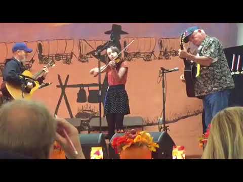 Cate Huiras Red Bluff  Fiddle Contest 2017