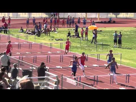 FSB 110m H at Fountain Valley - 4-20-16 - Los Alamitos Boys