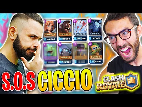 CICCIO MI INSEGNA A SCALARE! (NUOVO DECK) Clash Royale w/Cicciogamer89