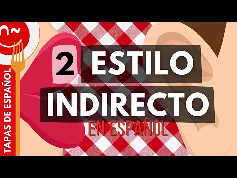 Indirect Speech (Part 2) - Spanish Tapas