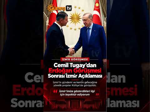 Cemil Tugay Erdoğan ile Görüştü