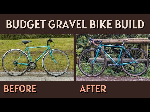 Budget Gravel Bike/Cyclocross Bike Build from a Hybrid Bike