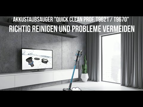 Probleme vermeiden: Akkustaubsauger richtig reinigen