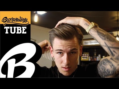 How to - Natural Pompadour - Mens Hair Tutorial &...