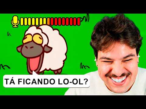 criei um zoológico onde todos os animais têm a MINHA VOZ