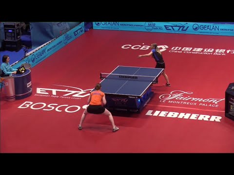 Bernadette Szocs (ROU) vs Britt Eerland (NED) | Europe Top 16 2022 (1/4)