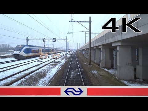 ZO ONTSTAAT VERTRAGING: deur 4K CABVIEW SNOWLAND Hoofddorp Opstel - Amsterdam SLT 24jan 2019