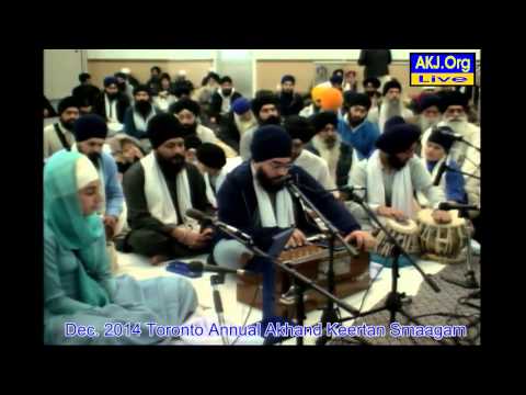 064 Toronto Dec. 2014 Smaagam - Friday Evening Keertan - Bh. Bhagatjot Singh Jee