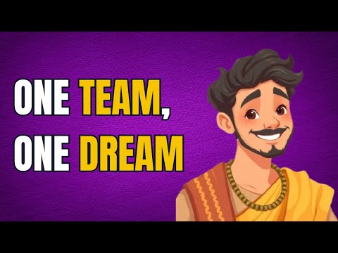🏆 One Team, One Dream | Inspiring Bedtime Moral Story for Kids | Power of Teamwork & Unity 🌟
