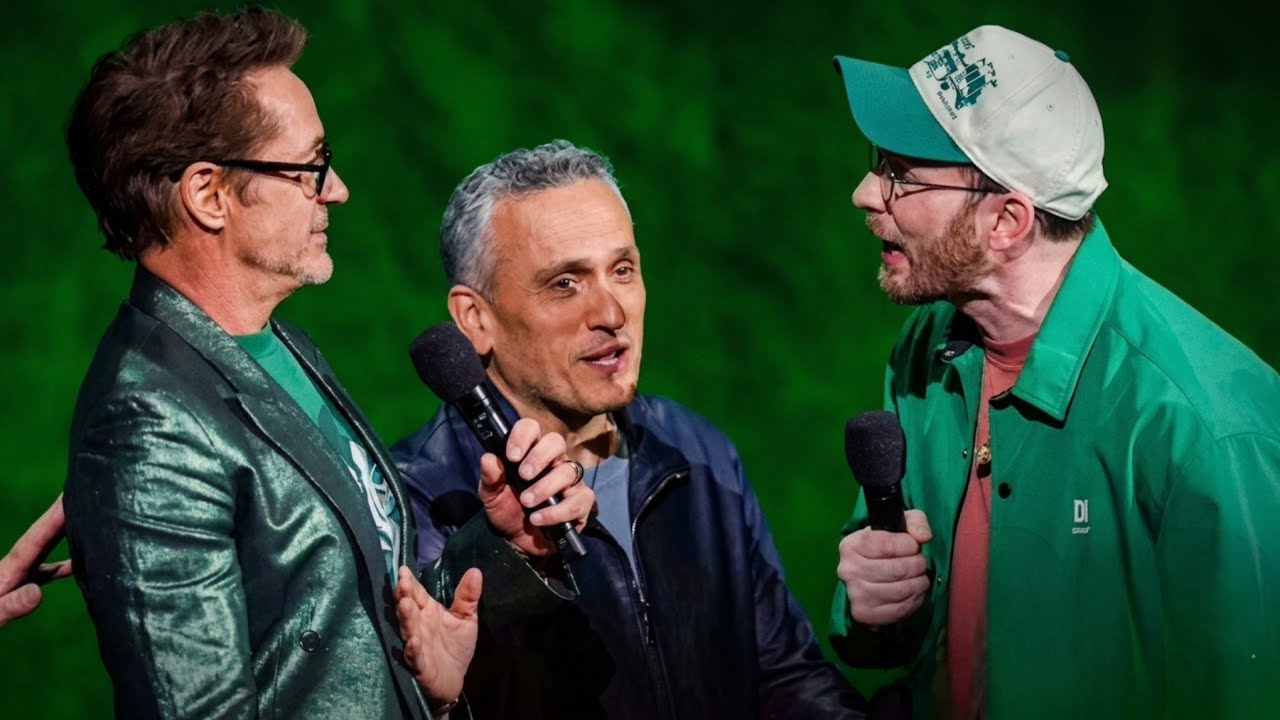 Robert Downey Jr Chris Evans Fight And Full Speech At Avengers Doomsday Trailer Cinemacon 2026
